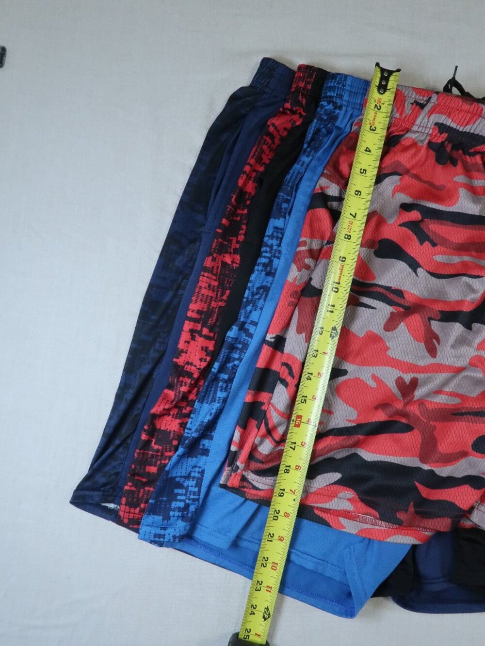 4 Pack Men’s XL Mesh Basketball Shorts Athletic Gym Camo Print